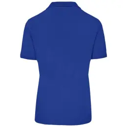 Mens Houston Stretch Golf Shirt Royal Back